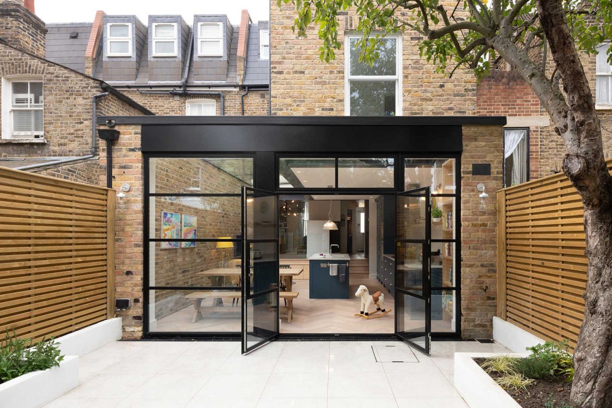 Heritage aluminium doors example